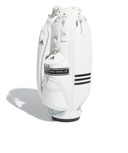 アディダス（adidas）ゴルフ キャディバッグ カート式 8.5型 5分割 スリーストライプ E0479-HG8241WH | Victoria  Golf mall店（ヴィクトリアゴルフ）の通販 - mall