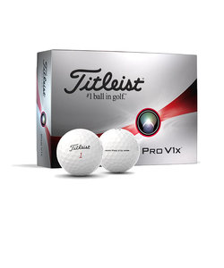 タイトリスト（TITLEIST）ゴルフボール PRO V1x プロV1x ダブルナンバー T2048S-LEJ ダース(12個入り)
