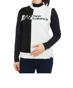 ニューバランス（new balance）ゴルフウェア 撥水 ストレッチ 軽量 CREW NECK KNIT VEST 012-3173501-010