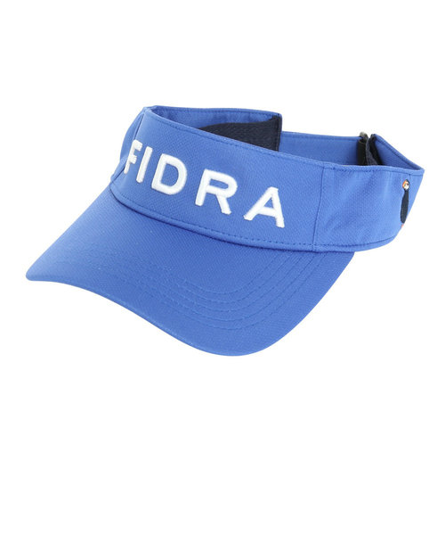 フィドラ（FIDRA）ゴルフ 吸汗 速乾 接触冷感 ピンメッシュバイザー FD5PVD02 BLU