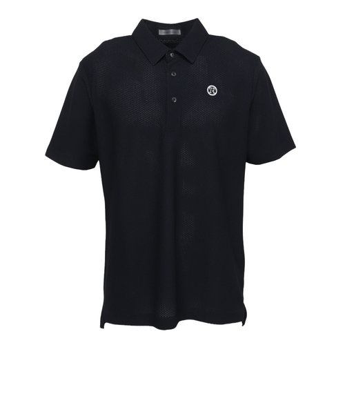 トミーアーマー（Tommy Armour）ゴルフウェア 吸水 速乾 半袖ポロシャツ TANKH23S030018 NVY