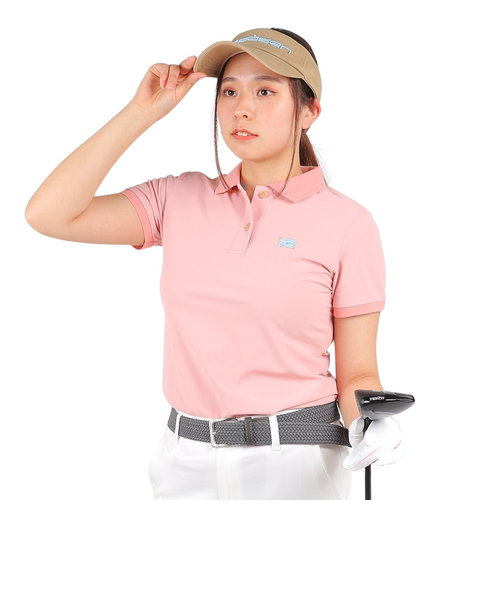 ROSASENゴルフウェア 吸水 速乾 エコハイゲージ裏カノコ半袖ポロシャツ