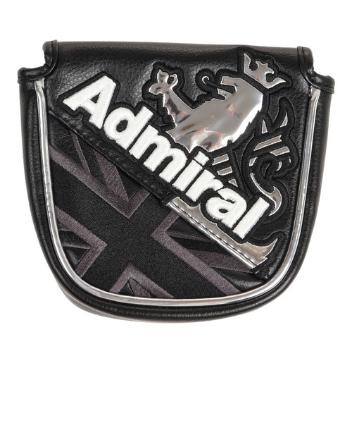 アドミラル ゴルフ（Admiral GOLF）パターカバー マレット スポーツモデル ADMG2AH5-BLK