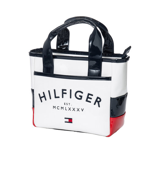 トミーヒルフィガー（TOMMY HILFIGER）ラウンドバッグ エナメル