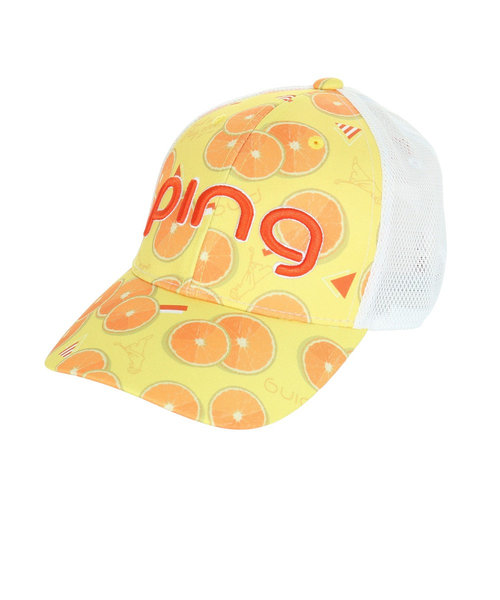 ピン（PING）ゴルフ フレッシュフルーツキャップ オレンジ HW-A2307 FフルーツCAP OR 36810
