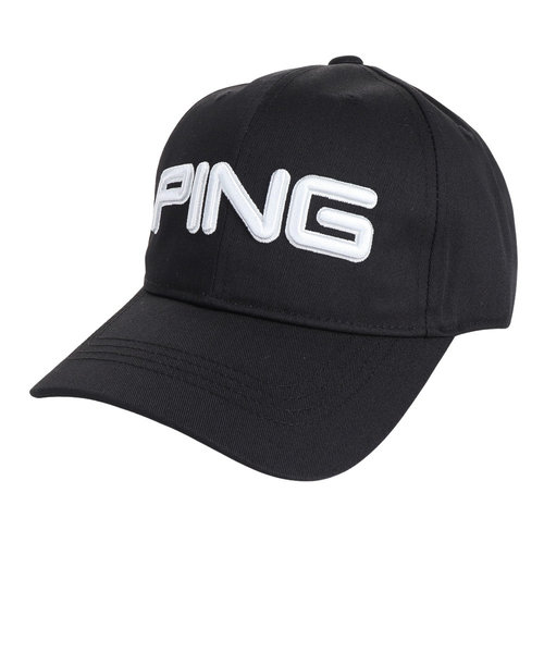 ピン（PING）ゴルフ デオゼロ ツアーキャップ HW-P2301 DEO.0 CAP BK 36785