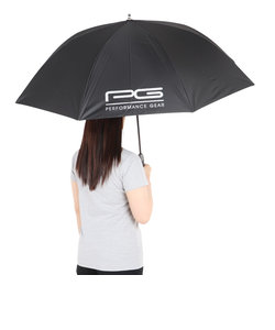 パフォーマンスギア（PG）ゴルフ 傘 日傘 晴雨兼用 遮熱 UVパラソル2 PGBK3T3001 BLK