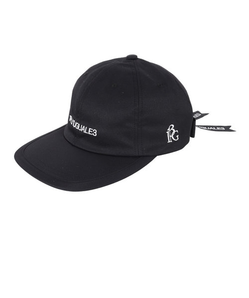 ゴルフ 帽子 リボン付き RIBBON キャップ GRG134 BLK