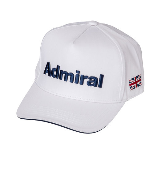アドミラル ゴルフ（Admiral GOLF）ゴルフ ロゴ刺しゅうベーシックキャップ 帽子 ADMB323F-WHT