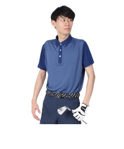 パフォーマンスギア（PG）ゴルフウェア 吸汗 速乾 接触冷感 半袖 切替ポロシャツ 403PG3SEG0001 NVY