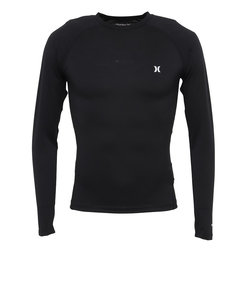 ハーレー（HURLEY）ゴルフウェア 吸汗 速乾 ファントム インナーウェア コンプレッション 長袖シャツ MIW2310089-BLK