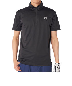 フィラ（FILA）ゴルフウェア ジップ半袖シャツ 742686Y-BK