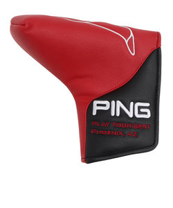 ピン（PING）ゴルフ HC-U2302 パターカバー RD/BK 36870