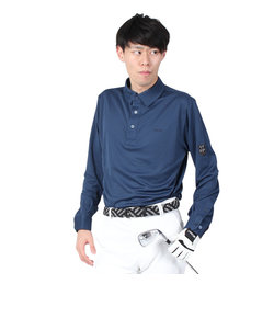 エピキュール（epicure）ゴルフウェア 吸水 速乾 長袖ポロシャツ 154-28310-098