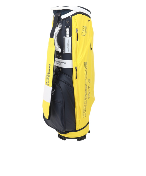 BRIDGESTONE GOLF キャディバッグ 黒/黄 BRIDGESTONE GOLF