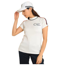 キャロウェイ（CALLAWAY）ゴルフウェア 吸汗 速乾 ストレッチスムース半袖モックネックシャツ C23234201-1030