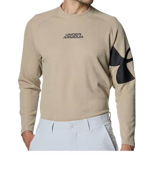 アンダーアーマー（UNDER ARMOUR）ゴルフウェア 長袖 ワッフル ロング 