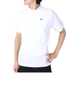 ROSASENゴルフウェア 半袖 A-Line モックネックロゴTシャツ 047-29941-004