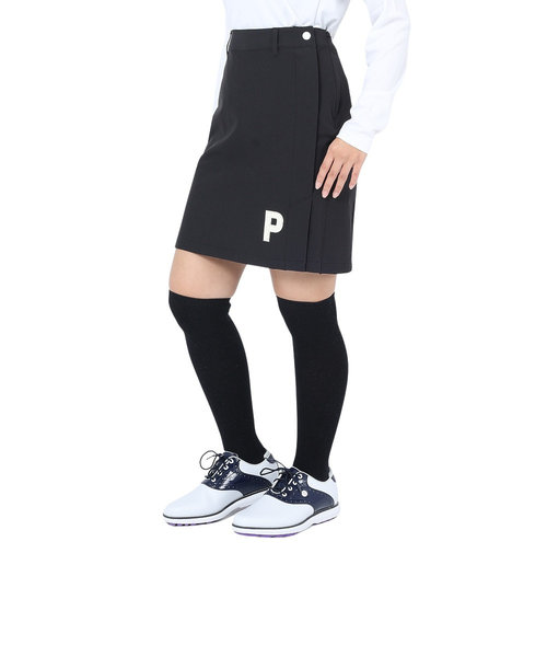 プーマ（PUMA）ゴルフウェア Pロゴ 4WAYストレッチ タイトスカート