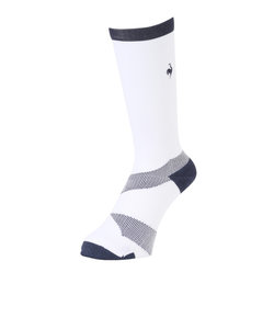 ルコックスポルティフ（lecoqsportif）ゴルフ レギュラー丈 MoveSox ソックス QGBWJB05 WH00