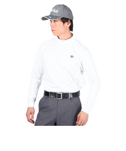 フィドラ（FIDRA）ゴルフウェア ハイネックシャツ FD5QTG19 WHT
