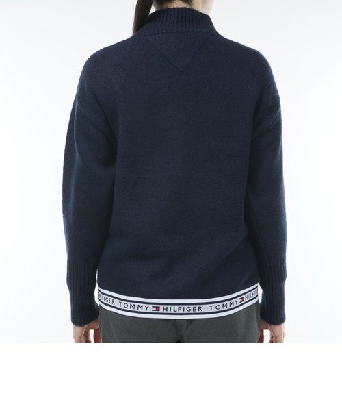 トミーヒルフィガー（TOMMY HILFIGER）スフレタッチ タートルセーター