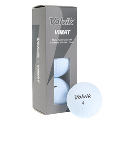 ボルビック（Volvik）ゴルフボール VIMAT 23 WHT スリーブ(3個入り) VV5PNA07 WHT