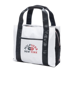 トミーヒルフィガー（TOMMY HILFIGER）ゴルフ トートバッグ ミックス 手提げ THMG3FB8-WHT