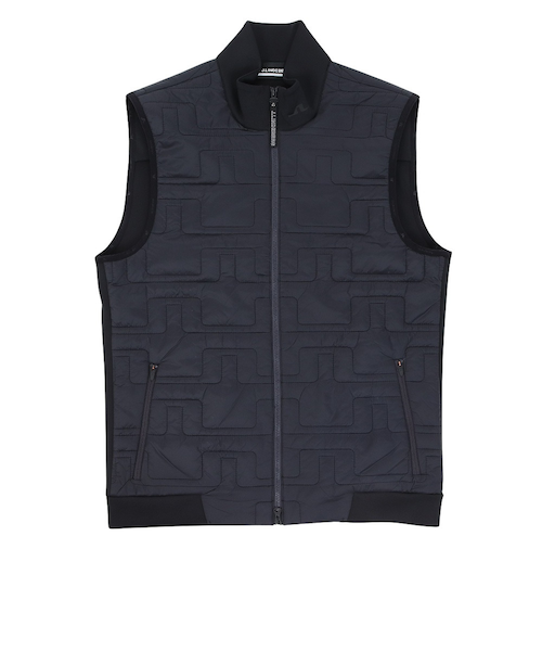 J.LINDEBERG ゴルフ ジップベスト【ネイビーカモ/XL】新品！ J.LINDEBERG ゴルフ ジップベスト【ネイビーカモ/XL】新品
