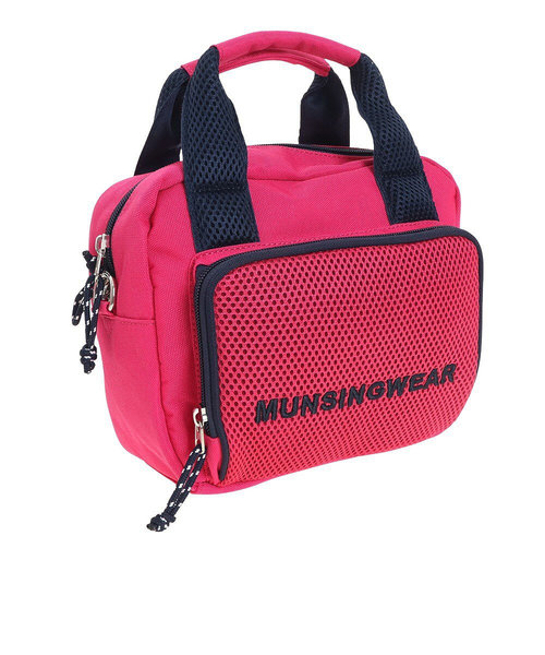 マンシングウエア（MUNSING WEAR）異素材MIXショルダー付カートバッグ MQCTJA41 PK00