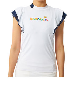 ラウドマウス（LOUDMOUTH）ゴルフウェア モックネック ノースリーブデザインシャツ 764656-999