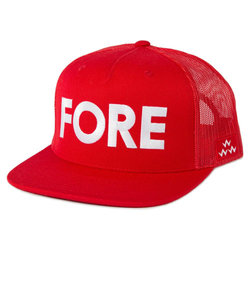 FORE キャップ TEMC301F-RED