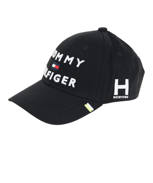 トミーヒルフィガー（TOMMY HILFIGER）TRIPLE LOGO CAP THMB903F-BLK