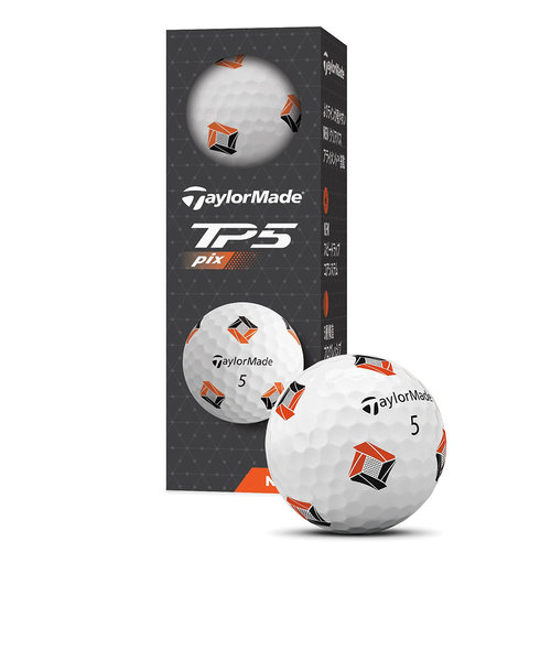 テーラーメイド（TAYLORMADE）ゴルフボール 24 TP5 pix スリーブ(3個