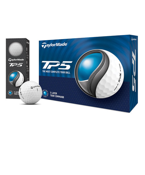 テーラーメイド（TAYLORMADE）ゴルフボール 24 TP5 ダース(12個入り)