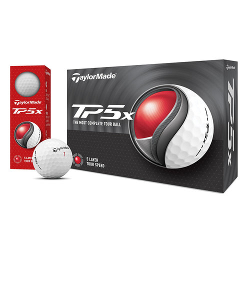 テーラーメイド（TAYLORMADE）ゴルフボール 24 TP5x ダース(12個入り)