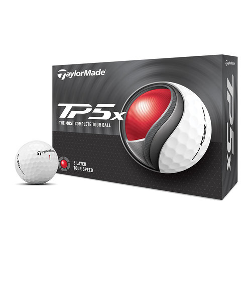 テーラーメイド（TAYLORMADE）ゴルフボール 24 TP5x ダース(12個入り