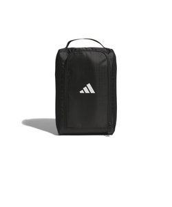 アディダス（adidas）ゴルフ シューズケース サイドメッシュ ロゴシューズバッグ IKD43-IN2693BK