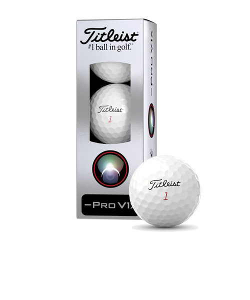 タイトリスト（TITLEIST）ゴルフボール 24 PRO V1X LEFT DASH 3P T204L6S-3PJ スリーブ(3個入り) |  Victoria Golf u0026mall店（ヴィクトリアゴルフ）の通販 - u0026mall