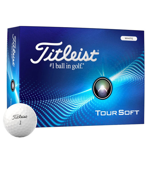 タイトリスト（TITLEIST）ゴルフボール 24 ツアー ソフト T4014S-J ダース(12個入り)