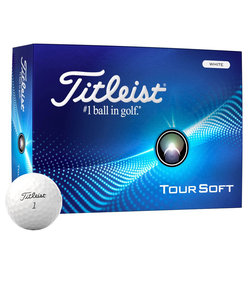 タイトリスト（TITLEIST）ゴルフボール 24 ツアー ソフト T4014S-J ダース(12個入り)