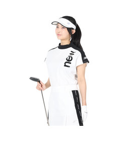 ニューバランス（new balance）ゴルフウェア 半袖 SWEAT オフモックネックシャツ 012-4164501-030