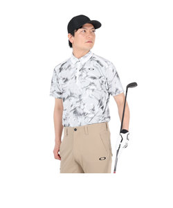 オークリー（OAKLEY）ゴルフウェア 半袖 吸汗速乾 DIAGONAL グラフィックシャツ FOA406435-186