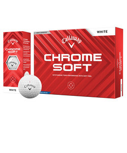 キャロウェイ（CALLAWAY）CHROME SOFT ゴルフボール ダース(12個入り) クロムソフト