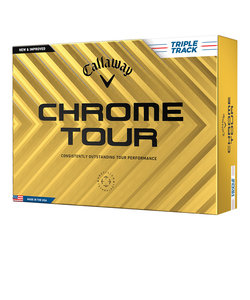 キャロウェイ（CALLAWAY）CHROME TOUR トリプル・トラック ゴルフボール ダース(12個入り) クロムツアー