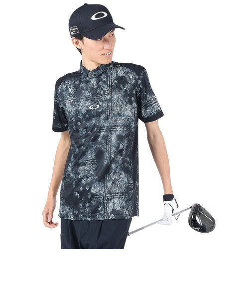 オークリー（OAKLEY）ゴルフウェア 半袖 吸汗速乾 接触冷感 STALWART PAIS シャツ FOA406771-00G