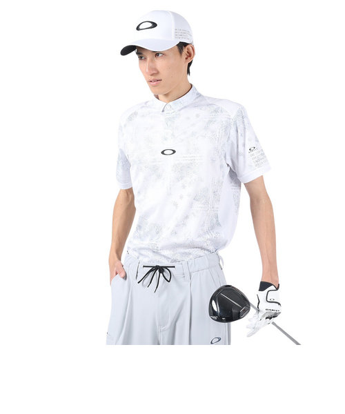 オークリー（OAKLEY）ゴルフウェア 半袖 吸汗速乾 接触冷感 STALWART PAIS シャツ FOA406771-186