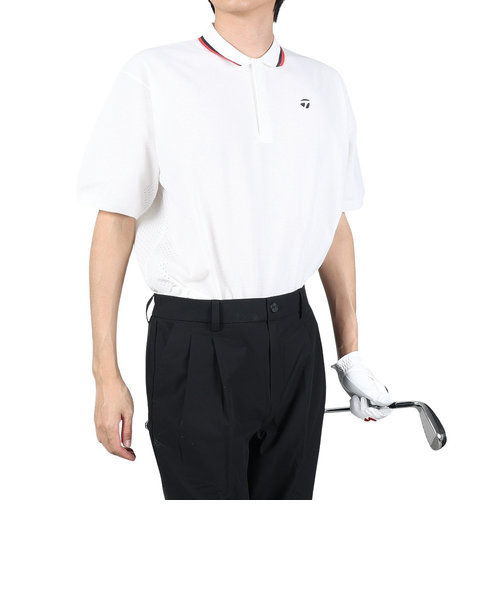 テーラーメイド（TAYLORMADE）ゴルフウェア ニッテッド半袖ポロシャツ M19589ーTL415 | Victoria Golf  u0026mall店（ヴィクトリアゴルフ）の通販 - u0026mall