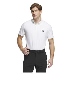 アディダス（adidas）ゴルフウェア 半袖 吸汗速乾 HEAT. RDY デボスグラフィックシャツ IKK74-IN9034W