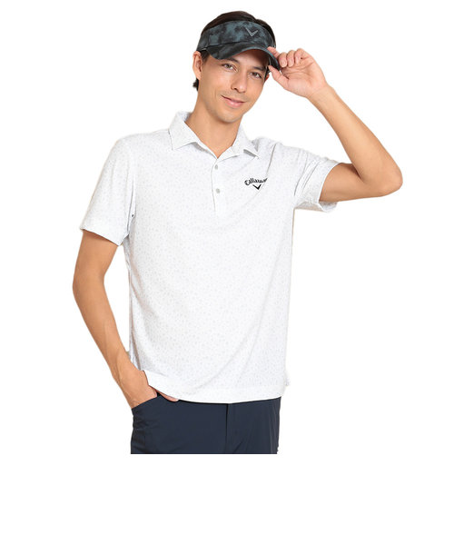 キャロウェイ（CALLAWAY）ゴルフウェア 接触冷感 半袖ポロシャツ C24134124-1020